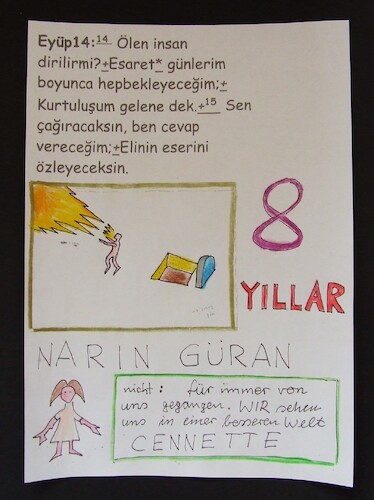 Cartoon: canavarlar NARIN GÜRAN (medium) by skätschup tagged auferstehung,hoffnung,lohn,und,strafe,diese,bösartigen,werden,nicht,straffrei,ausgehen,der,große,gott,wird,sie,richten