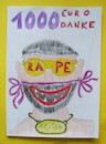 Cartoon: 1000 EURO  MORD vergewaltiger (small) by skätschup tagged abschiebung,und,tausend,euro,für,mörder,kriminelle,vergewaltiger