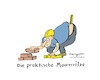 Cartoon: Maurerritze (small) by Wackelpeter tagged maurer,handwerker