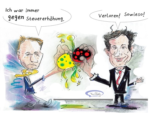 Cartoon: Politisches Eierpecken (medium) by TomPauLeser tagged christian,lindner,fdp,lars,klingbeil,spd,cdu,grüne,groko,ostern,osterei,eiertitschen,eierpecken,steuererhöhung,steuerminderung,schlapplachsachen,ostertradition,tompaule,karikatur,osterkarikatur,politikkarikatur,geplänkel,cartoon,politikcartoon,bundesregierung,deutschland,koalition,steuer