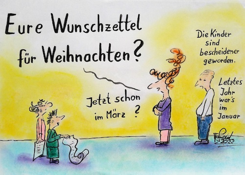 Cartoon: Wunschzettel (medium) by TomPauLeser tagged januar,februar,märz,april,mai,juni,juli,august,september,november,dezember,jahreszeiten,monat,monate,weihnachten,wunschliste,wünsche,wunschzettel,xmas,kinder,kinderwünsche,liste