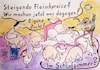 Cartoon: Alles wird teurer (small) by TomPauLeser tagged vegan,fleischpreis,kosten,kostensteigerung,kostenexplosion,schlafzimmer,bauernhof,züchten,züchter,schwein,gans,huhn,hühner,strauß,ziegenbock,schaf,ziege,ente,selbstwirtschaft