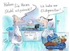 Cartoon: Den Stuhl mitbringen (small) by TomPauLeser tagged doktor,stuhlprobe,stuhl,stuhlgang,arzt,untersuchung,sessel,garnitur,clubgarnitur