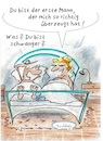 Cartoon: Die Nummer 1 (small) by TomPauLeser tagged zeuge,zeugen,überzeugen,schwanger