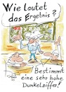 Cartoon: Dunkelziffer (small) by TomPauLeser tagged dunkelziffer,zahl,zahlen,ziffer,ziffern,rechnen,mathematik,algebra,prozentrechnen,kaufmännisches,schule,lehre,lehrer,professor,akademie,bruchrechnen,ausbildung