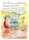 Cartoon: Ein relativ mildes Urteil (small) by TomPauLeser tagged statistik,statistisch,computer,pc,rechner,berechnung,professor,student,tutor,maus,tastatur,bürostuhl,mouse,mousepad,bildschirm,screen,windows