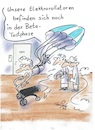 Cartoon: Forschung (small) by TomPauLeser tagged forschung,elektro,rollator,seniorenhilfe,gehhilfe,elektroscooter,wissenschaft,technik,fallschirm,schlapplachsachen,seniorenheim,tompaule,cartoon,satire,proband