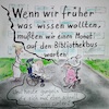 Cartoon: Gurgeln (small) by TomPauLeser tagged gurgeln,googeln,google,altenheim,senior,invalide,bibliothek,bibliothekbus,bus,residenz,rollstuhl,rollator,pflegedienst,pflegeheim,pflegepersonal