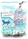 Cartoon: Gut vernetzt (small) by TomPauLeser tagged vernetzt,netz,soziale,medien,social,media,fisch,fangen,fischfang,dreck,alter,schuh,humor,illustration,internet,karikatur,kinder,klima,klimawandel,tagescartoon