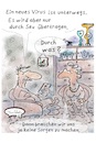 Cartoon: Gut zu wissen (small) by TomPauLeser tagged virus,infektion,nipah,camphill,corona,virusinfektion,pandemie,geschlechtskrankheit,epedemie