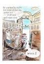Cartoon: Mal Selfie posten (small) by TomPauLeser tagged venedig,niedrigwasser,reise,reiseziel,hochwasser,acqua,alta,gondel,gondoliere,watt,wattenmeer,morast,selfie