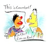 Cartoon: Camembert Part 1 (small) by TomPauLeser tagged camembert,cheese,ernie,bert,cum,sesame,street,sesamstrasse,this,is