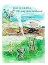 Cartoon: Pausenstress (small) by TomPauLeser tagged gassigehen,mittagspause,pausenstress,hunde,pause,pausenhund,schnell,rasch,zeit,stress