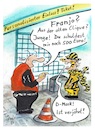 Cartoon: Personalisiertes Fußballticket (small) by TomPauLeser tagged bvb,einlass,kontrolleur,reul,innenminister,fanticket,kluft,fankluft,ticket,personalisiert,namentlich,erfasst,fussball,fussballstadion,eintrittkontrolle,schulden,dmark,euro,500,clique,zirkel,kreis,club,inkognito,unerkannt,unerfasst,erkannt,geheim,modus