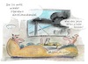Cartoon: Schwarzer Rauch (small) by TomPauLeser tagged schwarzer,rauch,papst,vatikan,papstwahl,satire,konklave,franziskus,italien,satirecartoon,karikatur,klimaskandal,kosten,schlapplachsachen,tompaule,couch,fernseher,tv,nachrichten,vatikanradio,vatikant,kamin