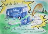 Cartoon: Toilettenwagen für die Polizei (small) by TomPauL tagged toilettenwagen,nrwpolizei,polizei,demo,demonstration,bedürfnis,toilette,wald