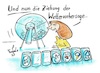 Cartoon: Wettervorhersage (small) by TomPauLeser tagged wettervorhersage,lotto,lottozahlen,wetterstudio,studio,fernsehstudio,wetter,regen,schnee,schneemann,regenschirm,lottoziehungsgerät,moderatorin,ansagerin,wettermoderatorin