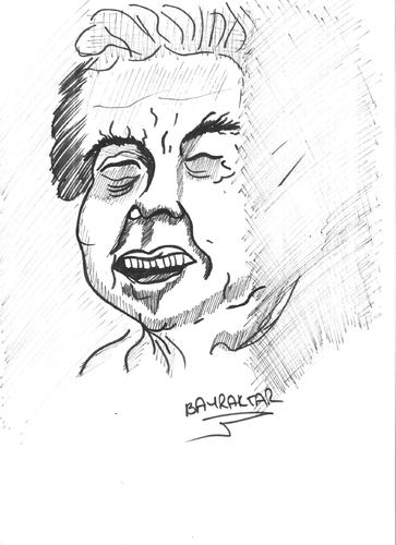 Cartoon: aziz nesin (medium) by Seydi Ahmet BAYRAKTAR tagged aziz,nesin