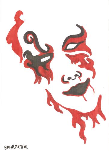 Cartoon: Blood (medium) by Seydi Ahmet BAYRAKTAR tagged blood