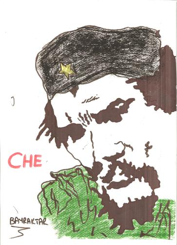 Cartoon: CHE (medium) by Seydi Ahmet BAYRAKTAR tagged che