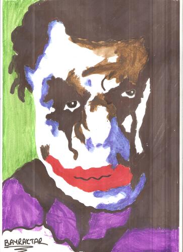 Cartoon: JOKER (medium) by Seydi Ahmet BAYRAKTAR tagged joker