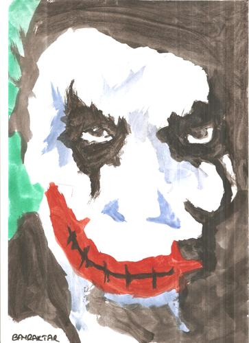 Cartoon: JOKER (medium) by Seydi Ahmet BAYRAKTAR tagged joker