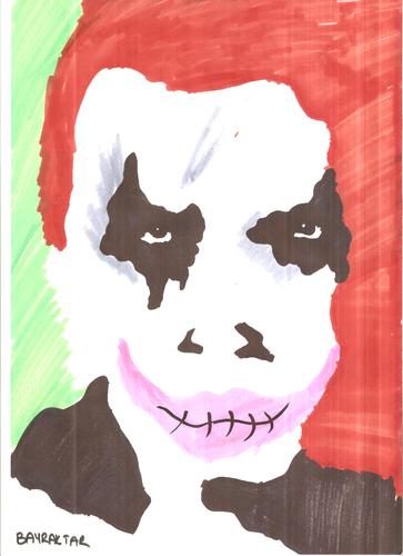 Cartoon: Joker (medium) by Seydi Ahmet BAYRAKTAR tagged joker