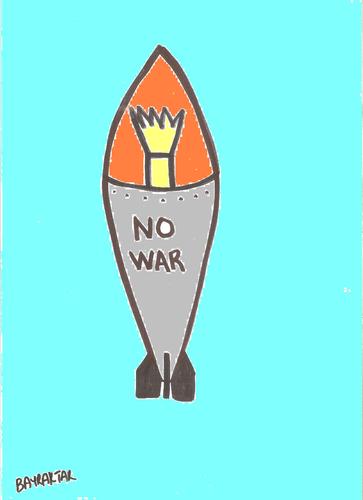 Cartoon: NO WAR (medium) by Seydi Ahmet BAYRAKTAR tagged no,war