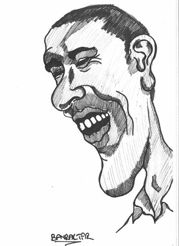 Cartoon: OBAMA (medium) by Seydi Ahmet BAYRAKTAR tagged obama