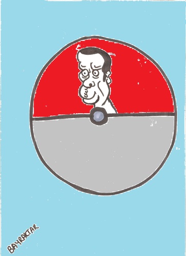 Cartoon: Pokemon attention instead may ta (medium) by Seydi Ahmet BAYRAKTAR tagged pokemon,attention,instead,may,tayyip