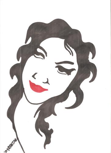 Cartoon: Potrait (medium) by Seydi Ahmet BAYRAKTAR tagged potrait