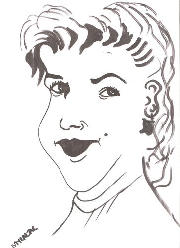 Cartoon: Potrait (medium) by Seydi Ahmet BAYRAKTAR tagged potrait
