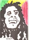 Cartoon: BOB MARLEY (small) by Seydi Ahmet BAYRAKTAR tagged bob,marley