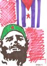 Cartoon: fidel castro (small) by Seydi Ahmet BAYRAKTAR tagged fidel,castro