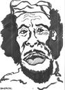 Cartoon: Gaddafi (small) by Seydi Ahmet BAYRAKTAR tagged gaddafi