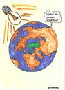 Cartoon: I saw the sun (small) by Seydi Ahmet BAYRAKTAR tagged saw,the,sun