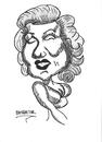 Cartoon: marilyn monore (small) by Seydi Ahmet BAYRAKTAR tagged marilyn monore