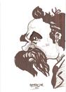 Cartoon: NIETZSCHE (small) by Seydi Ahmet BAYRAKTAR tagged nietsche