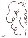 Cartoon: potrait (small) by Seydi Ahmet BAYRAKTAR tagged potrait