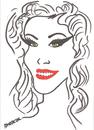 Cartoon: Potrait (small) by Seydi Ahmet BAYRAKTAR tagged potrait