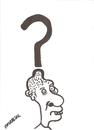 Cartoon: question mark (small) by Seydi Ahmet BAYRAKTAR tagged question,mark