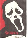 Cartoon: SCREAM (small) by Seydi Ahmet BAYRAKTAR tagged scream