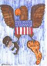 Cartoon: US (small) by Seydi Ahmet BAYRAKTAR tagged us