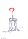 Cartoon: Where is the fire of the candle (small) by Seydi Ahmet BAYRAKTAR tagged where,is,the,fire,of,candle