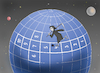 Cartoon: dangerous play (small) by Tarasenko  Valeri tagged death,war,earth,planet