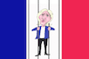 Cartoon: Marine Le Pen (small) by Tarasenko  Valeri tagged france,democracy,freedom,arrest,elections