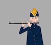 Cartoon: music (small) by Tarasenko  Valeri tagged flutist,music,player,picture