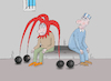 Cartoon: prisoner (small) by Tarasenko  Valeri tagged prisoner,jester,prison,cell