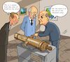 Cartoon: Help for ukraine (small) by laodu tagged ukraine,war,military,weapons,canon,scholz,waffenlieferung