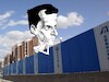 Cartoon: Ludwig Wittgenstein in Beijing (small) by laodu tagged ludwig,wittgenstein,beijing,peking